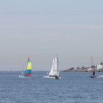 Katamaran fahren in St. Kilda Melbourne Australien