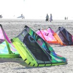 Cabrinhas Switchblade und andere Kites sind zu bestaunen