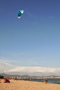 Kite course with girl