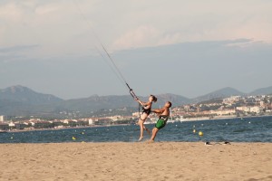 Fun at Kite Course